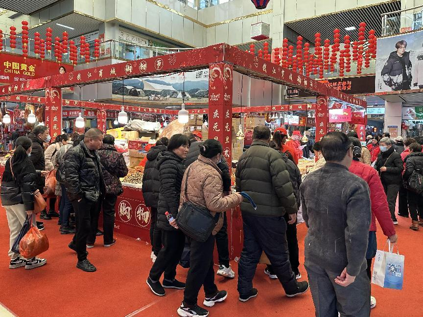 最新消息！錢(qián)江商城年貨節(jié)現(xiàn)場(chǎng)太火爆了！