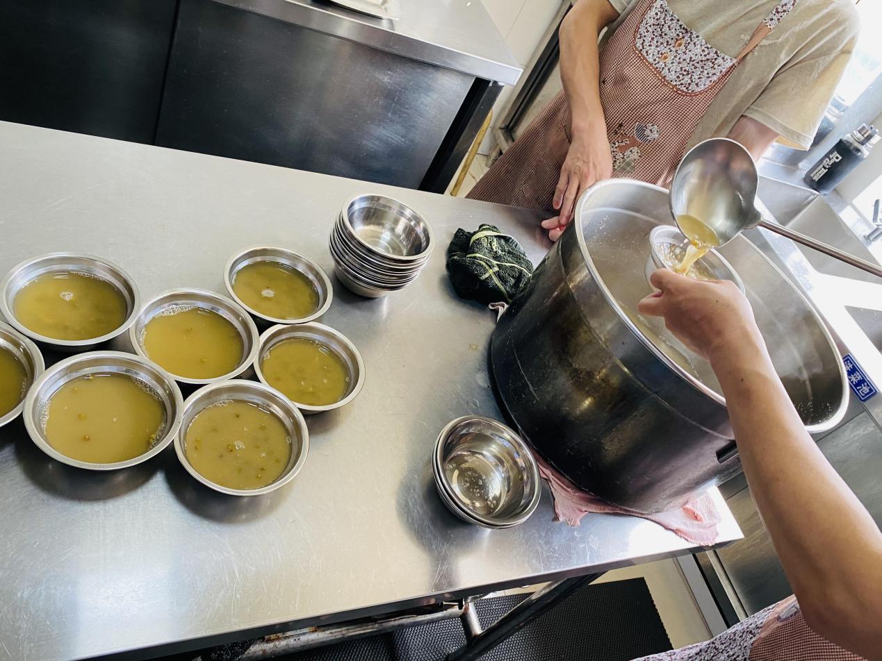 消暑綠豆湯，夏季送清涼